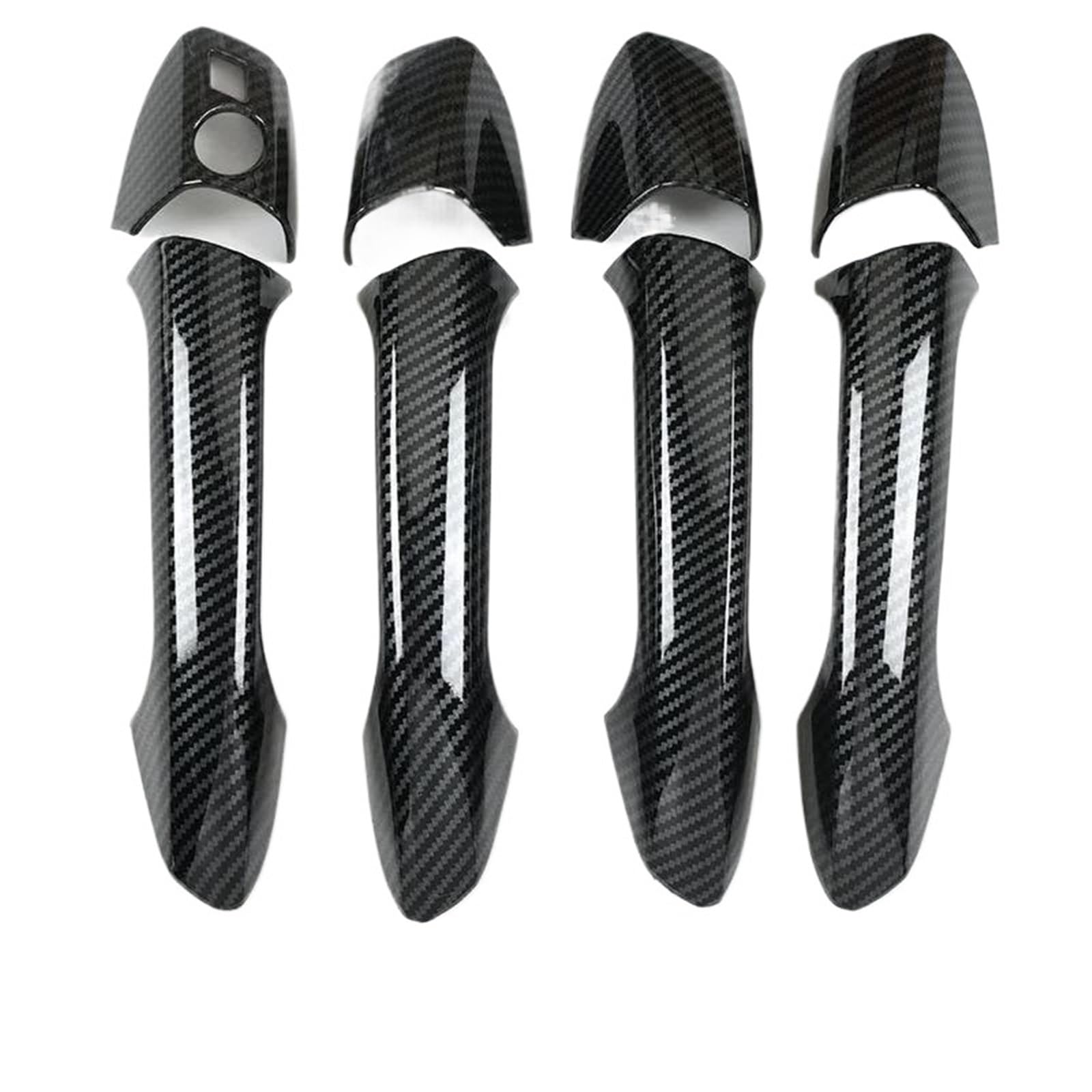 ZHQDRCY Door Open Handles for W204 for C300 for C350 for C250 for C63 Car Door Handle Cover Trim