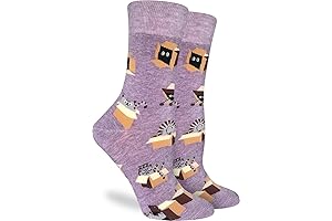 Good Luck Sock Women's Cat Socks - The Purrfect Gift for Cat Lovers