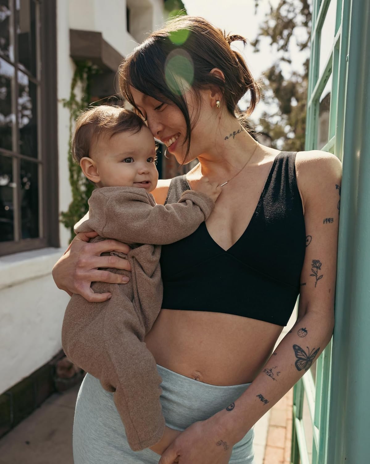 Kindred Bravely Sublime Nursing & Maternity Plunge Bra Crop Top for Breastfeeding - Image 2