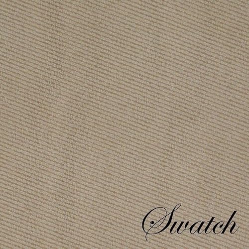 Miniatura 3 de Sweet Pea Linens - Juego de manteles individuales rectangulares, color beige