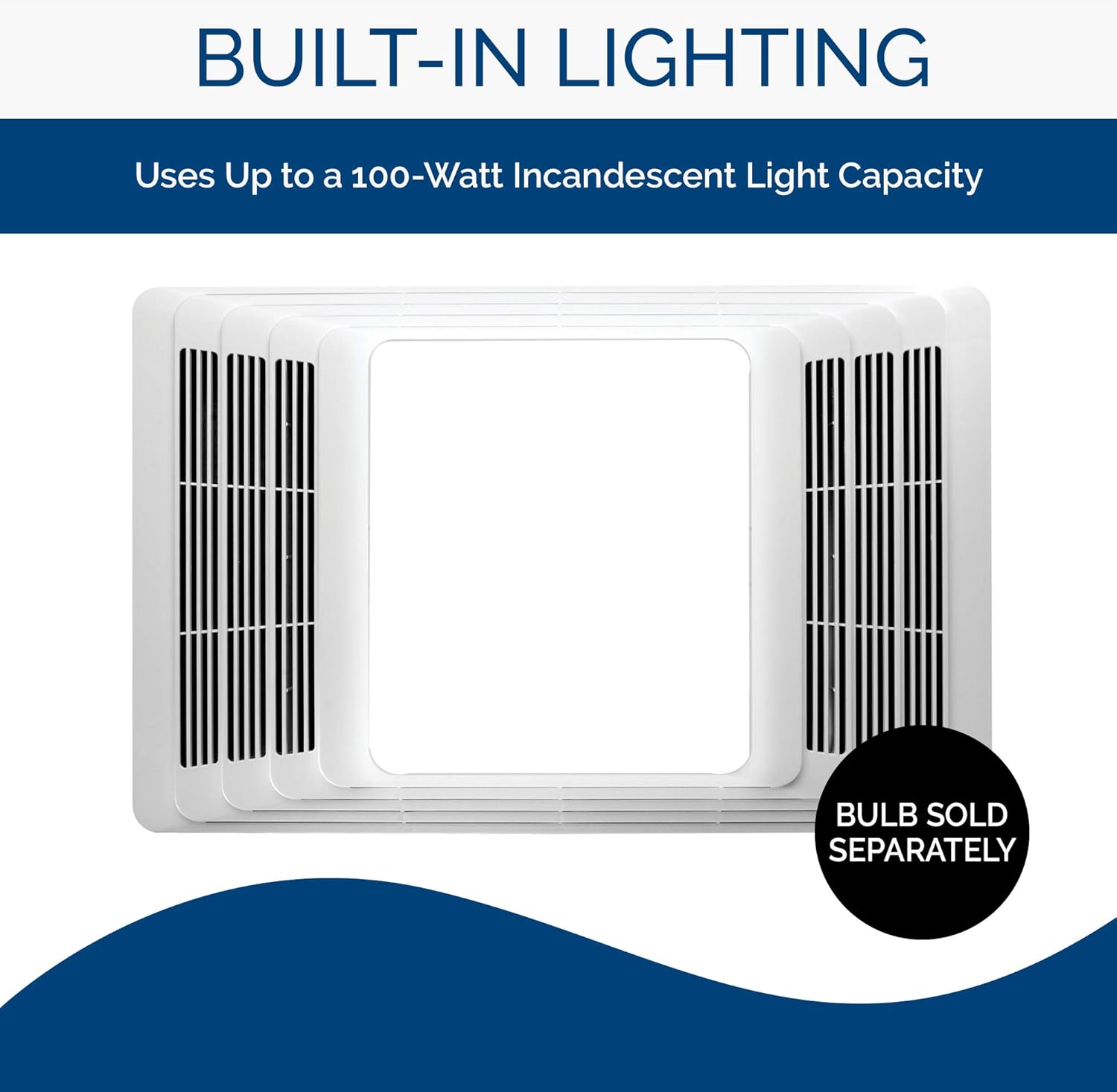 Super Cheap 🛒 Broan-NuTone 655 Bath Fan and Light with Heater, 70 CFM 4.0 Sones, White