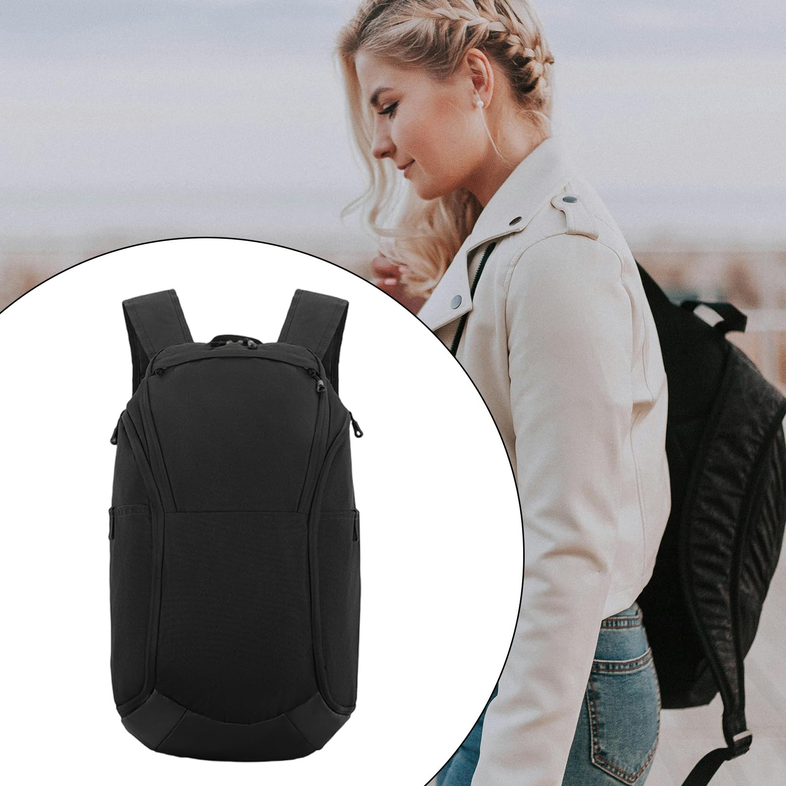 Bolsa de equipo de gran capacidad, mochila de baloncesto, bolsa de fútbol, escuela, fitness, senderismo, para botas de viaje, mochila de baloncesto, gran capacidad, equipo para viajes