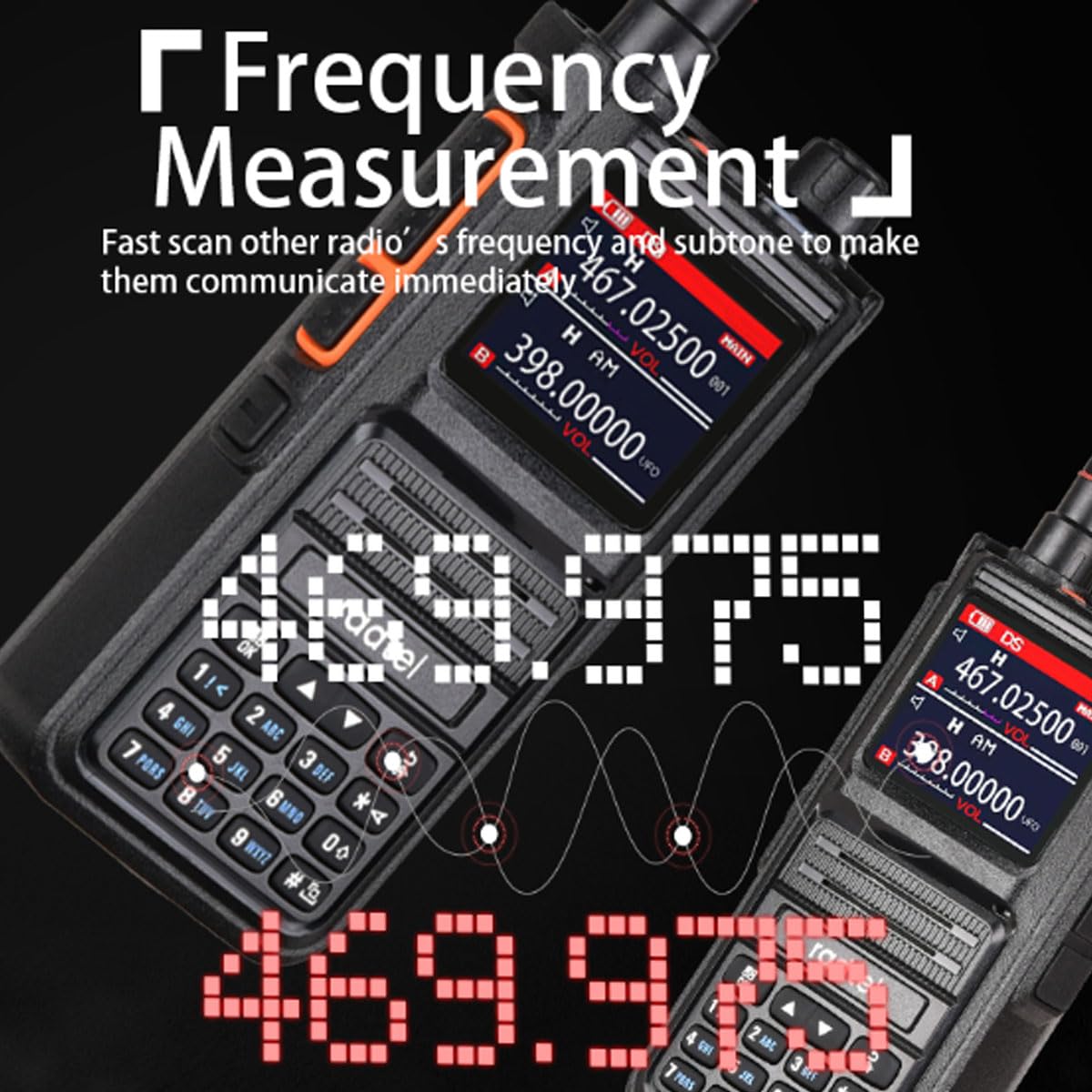 Amazon.com: Radtel RT-470X Multi-Bands Ham Radio Walkie Talkies