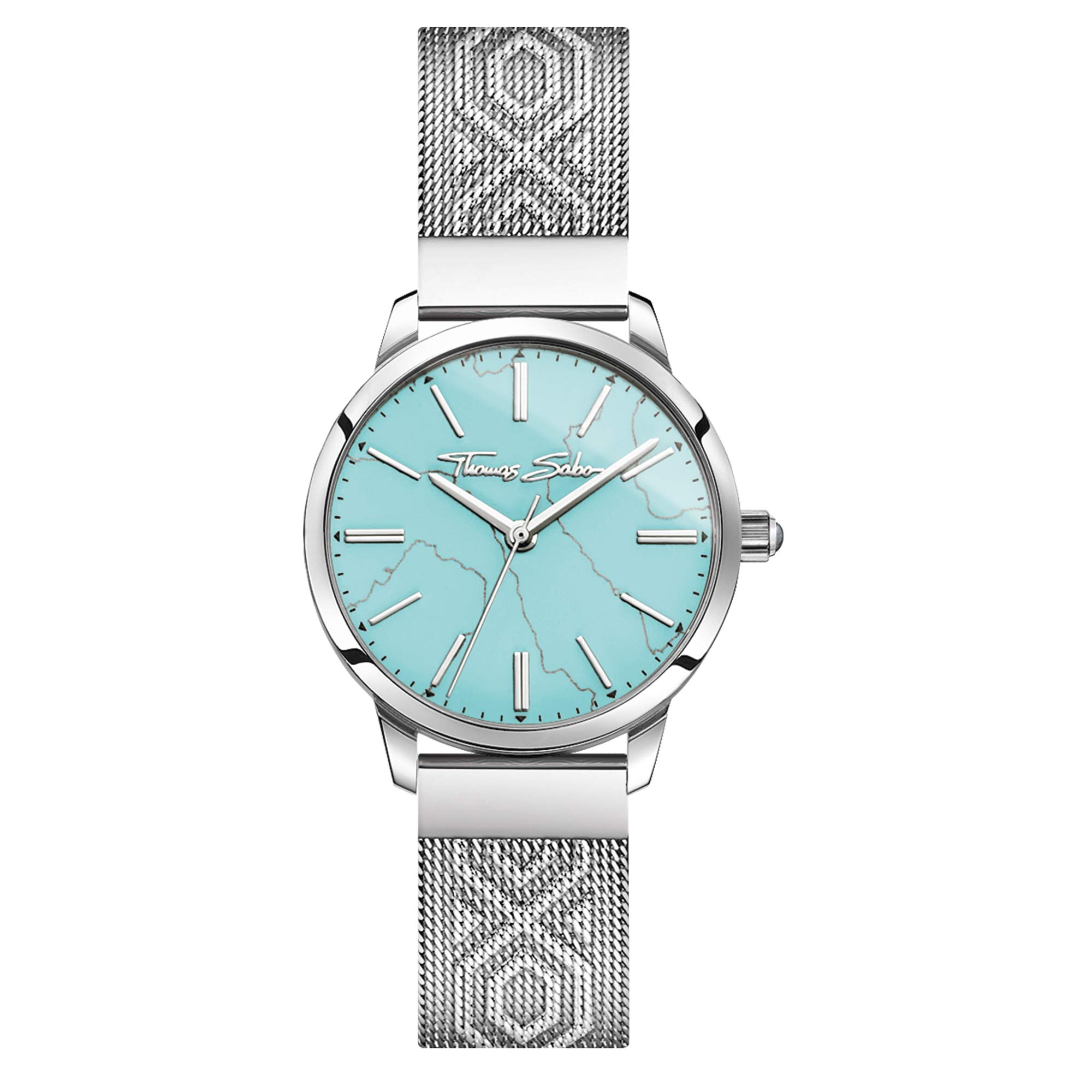 Thomas Sabo Watch Stainless Steel Milanaise Bracelet, Embossed