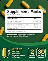 Vista 6 de Suplemento de Berberina HCL - Activador GLP-1 de triple fuerza con vinagre de sidra de manzana y extracto de té verde - Apoyo a la composición