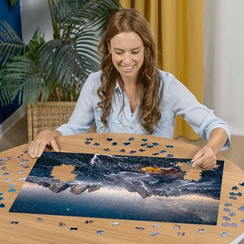 Miniatura 3 de Ravensburger Rompecabezas de tres dolomitas de peltre - 1000 piezas, colección Beautiful Mountains, para adultos y niños a partir de 14 años