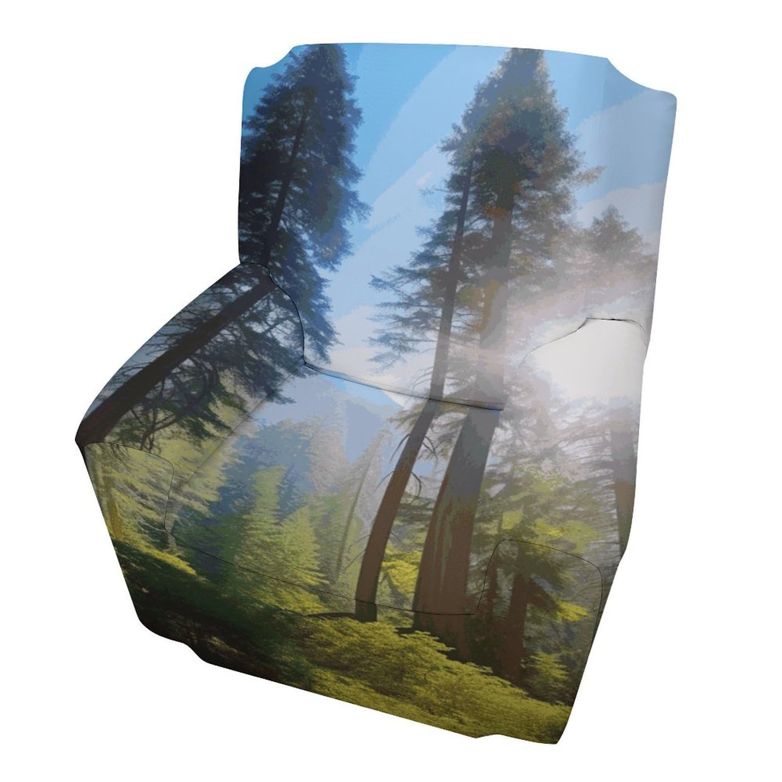Fekiloot Style National Parks Sunshine Trees Couch Cover Sofa Cover Sofa Slipcover