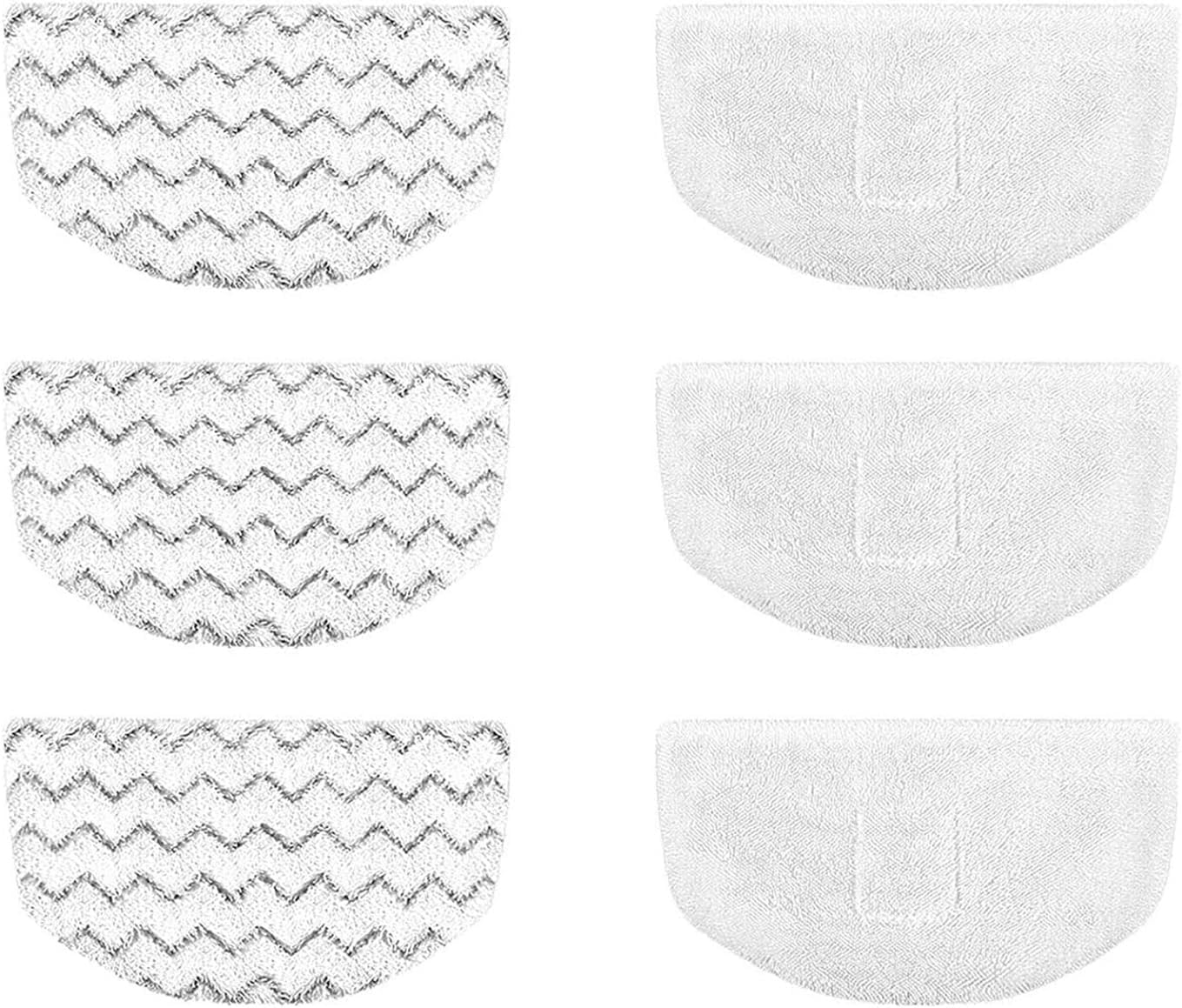 Extolife 6 Pack Steam Mop Replacement Pads for Bissell Powerfresh Steam Mop 1940