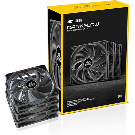 Ant Esports Darkflow Case Fan Kit 120mm