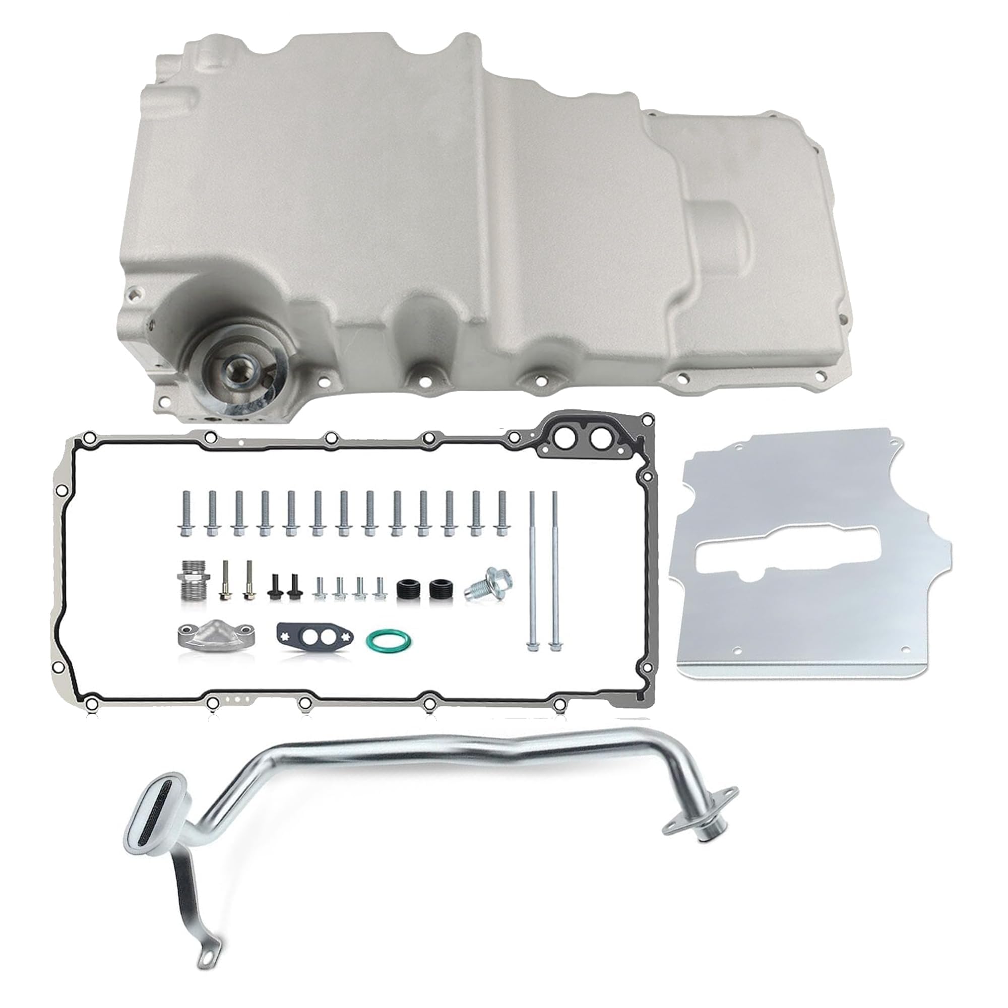 302-3 LS Engine Swap Retro-fit Oil Pan Compatible with LS1 LS2 LS3 A/G/F-Body Chevy 4.8L 5.3L 6.0L 6.2L Engines fit the Ford Fox body Factory K-member