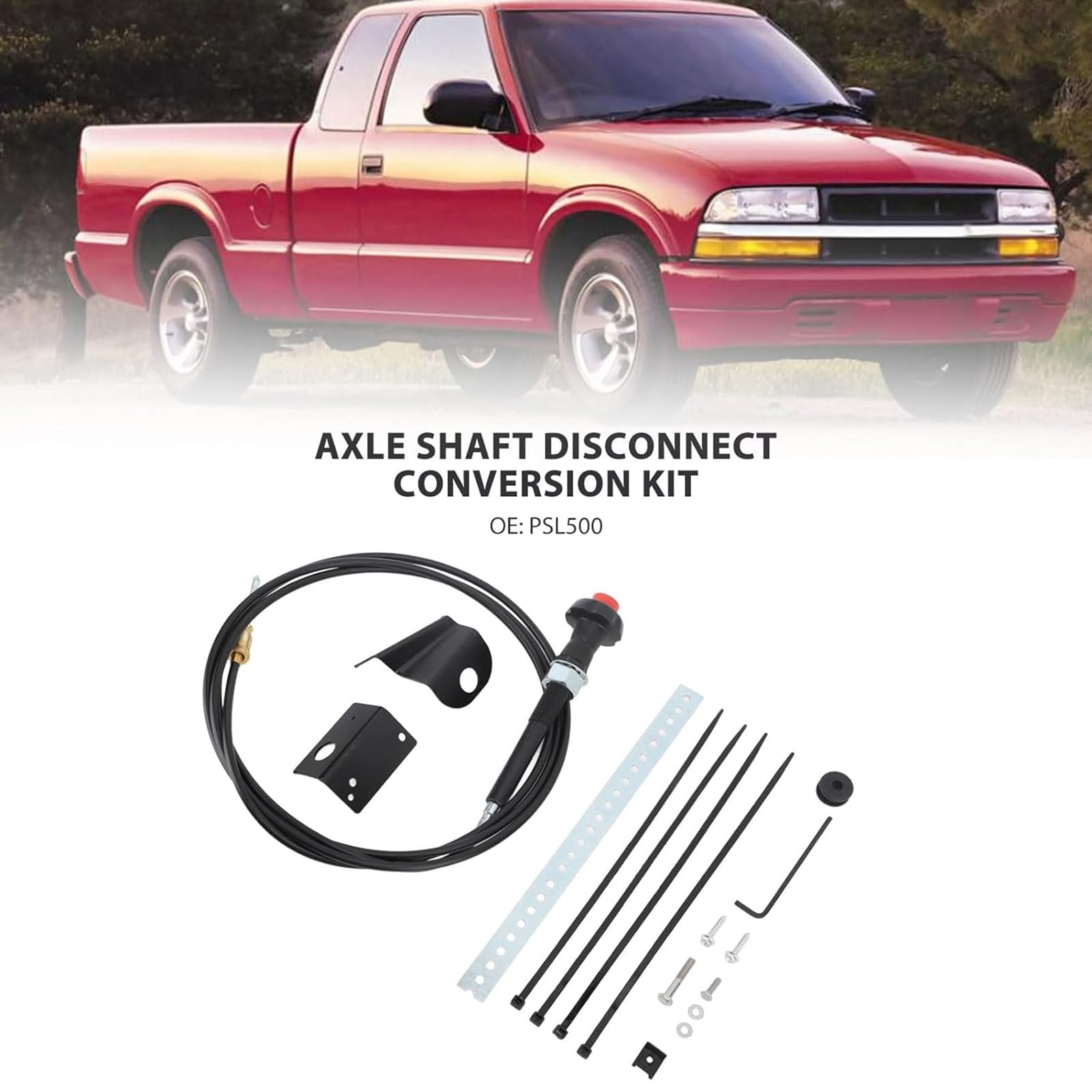 Cavo differenziale Blocco PSL500 Assi Albero Disconnect Conversione Heavy Duty Seamless TransitionsSuitable Per S15 4WD