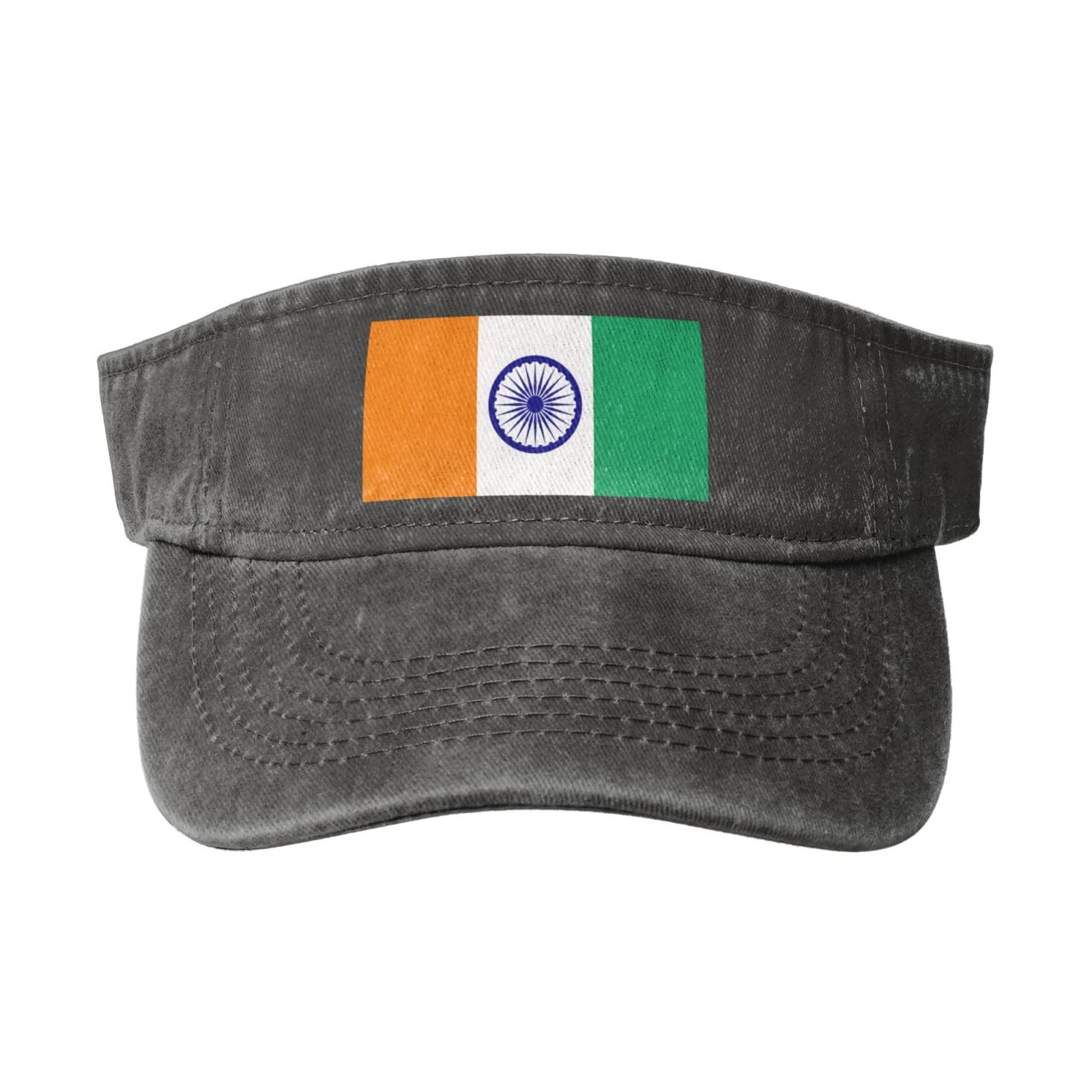 - Cute Flag Sport Sun Visor Hats Adjustable Flag Empty Top Baseball Cap Summer Beach Sun Hats for Women Men