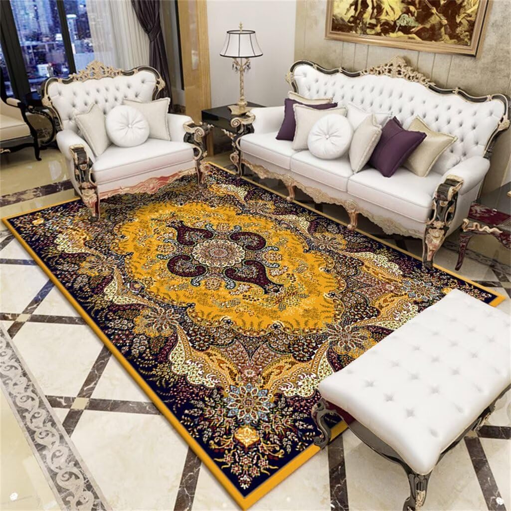 Deco Salon Moderne Decoration Chambre Ado Fille Tapis Rectangulaire pour Chambre À Coucher, Salon, Décoration D'Étude Decoration Appartement 160X200Cm 5Ft 3''X6Ft 6.7''