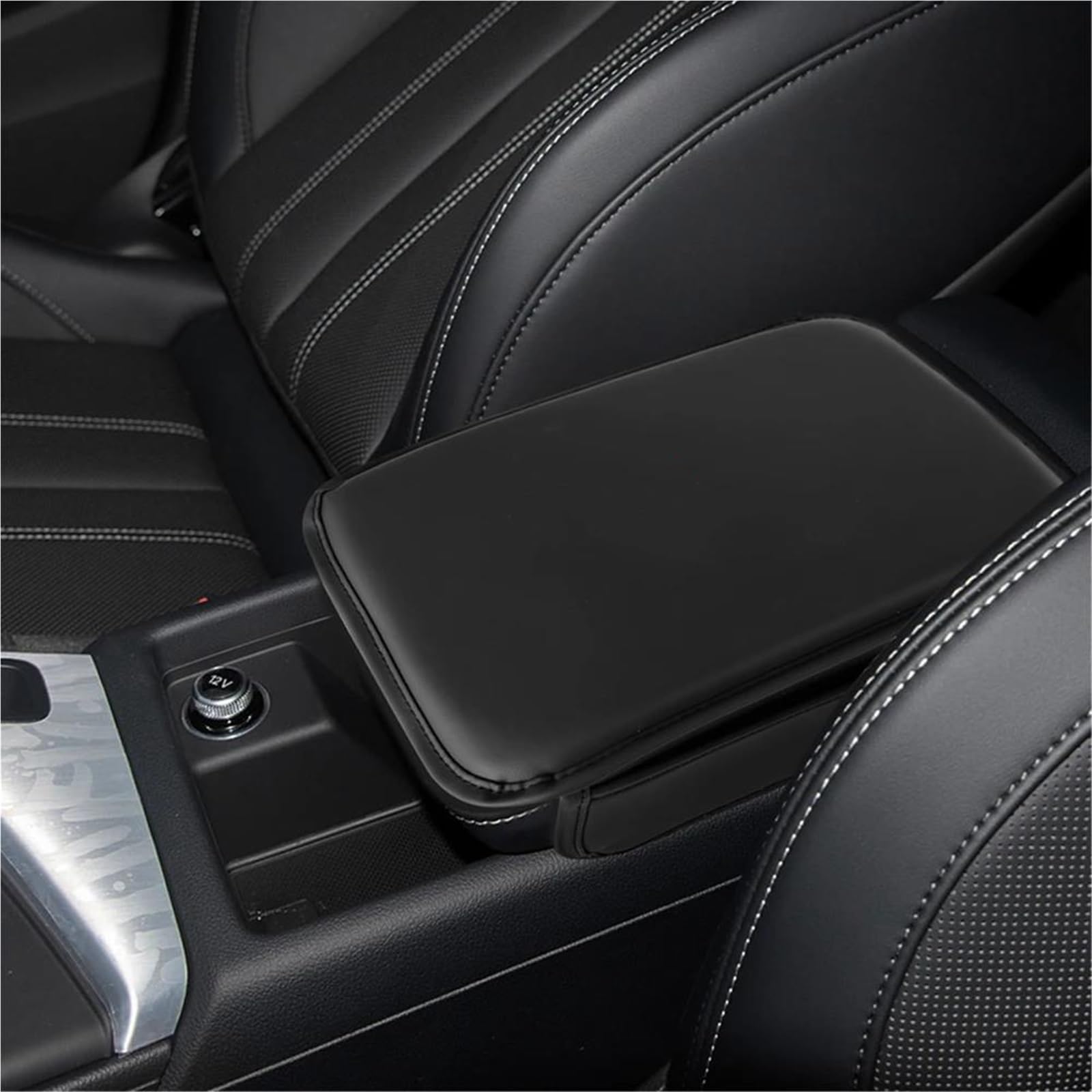 Copribracciolo Auto Per A&udi A3 8P 8L 8V A4 B8 B6 B7 B9 | Protezione Per Bracciolo In Ecopelle Liscia, Design Facile Da Infilare CPXCTZFZUB