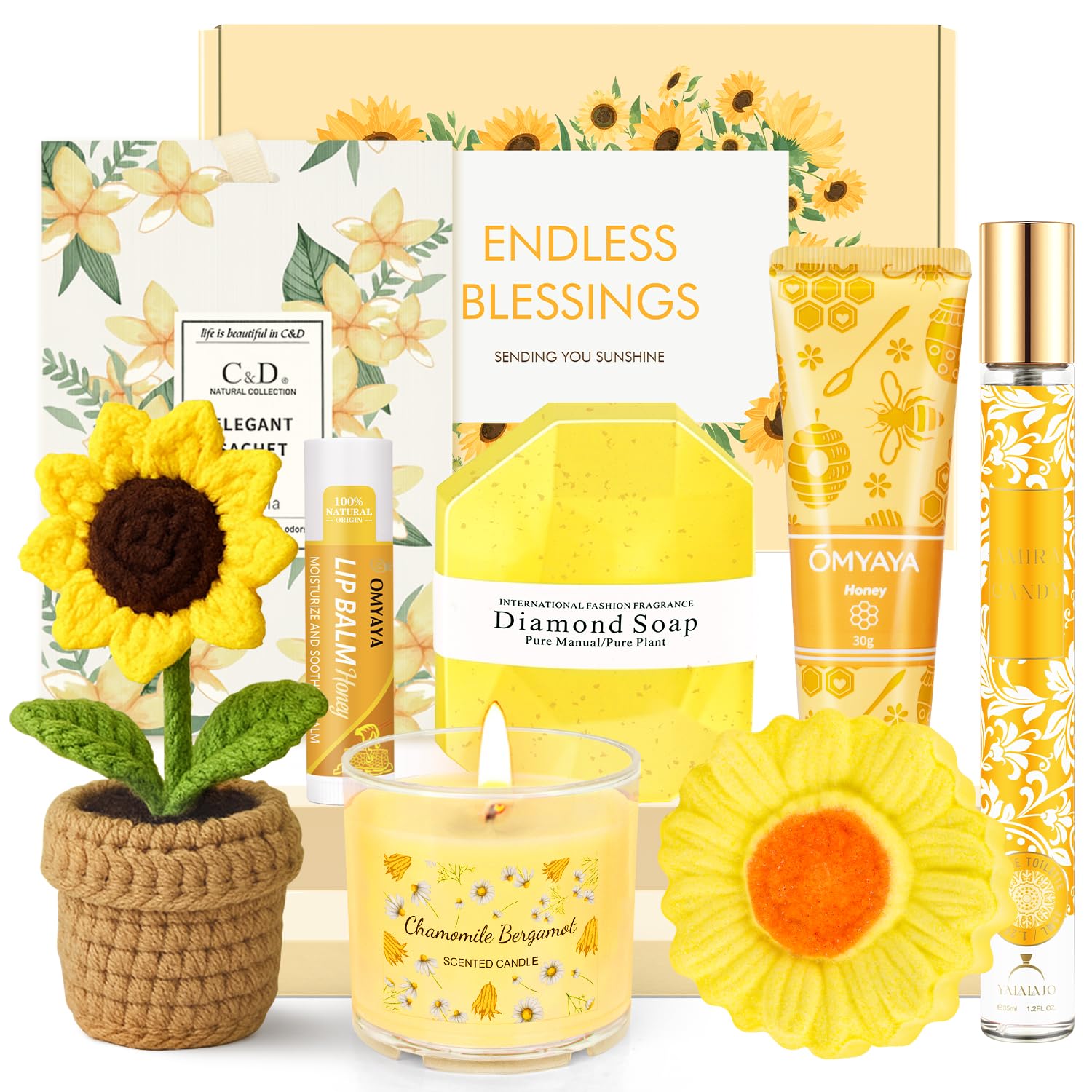 Cadeaux pour femmes, tournesol, cadeau d’anniversaire pour femme, relaxation inspirante...