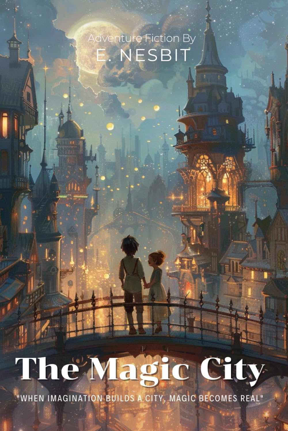 The Magic City By E. Nesbit (Illustrated & Annotated): A Spellbinding Children's Fantasy About Building Dreams Into Reality