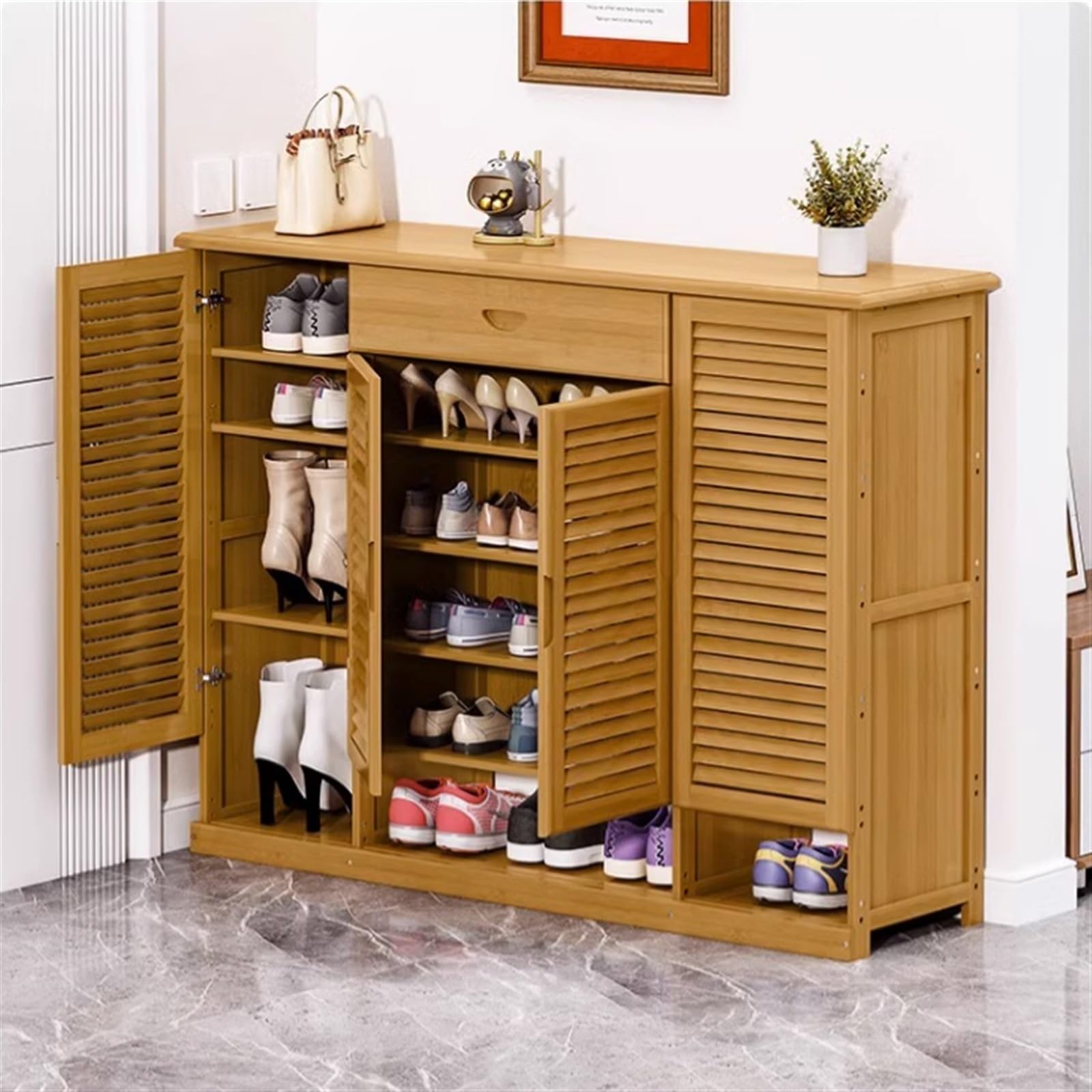 Scarpiera HOMCOM A 5 Livelli - Per 30 Paia Di Scarpe, Design Salvaspazio - Foto 7