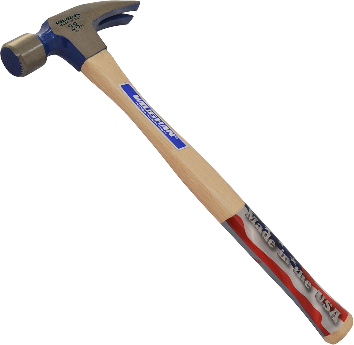 Vaughan & Bushnell 606M 28 Oz Professional Super Framing Hammer, White