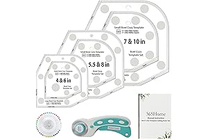 Bowl Cozy Template Cutting Ruler Set