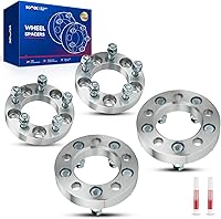 Vista 257 de KAX Espaciadores de rueda 4x4, adaptadores de espaciadores de rueda de 1" con pernos de 1/2" x20, diámetro del cubo de 59 mm, 2 piezas para Xpress