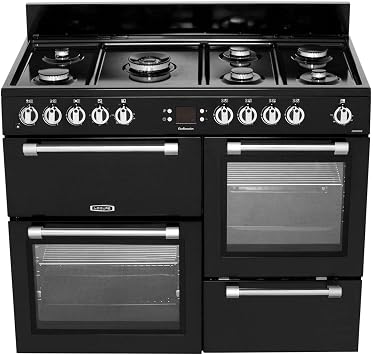 Leisure CK110F232 - Kitchen (Independent kitchen, Black, Buttons, Rotary, Front, Electronic, LED)