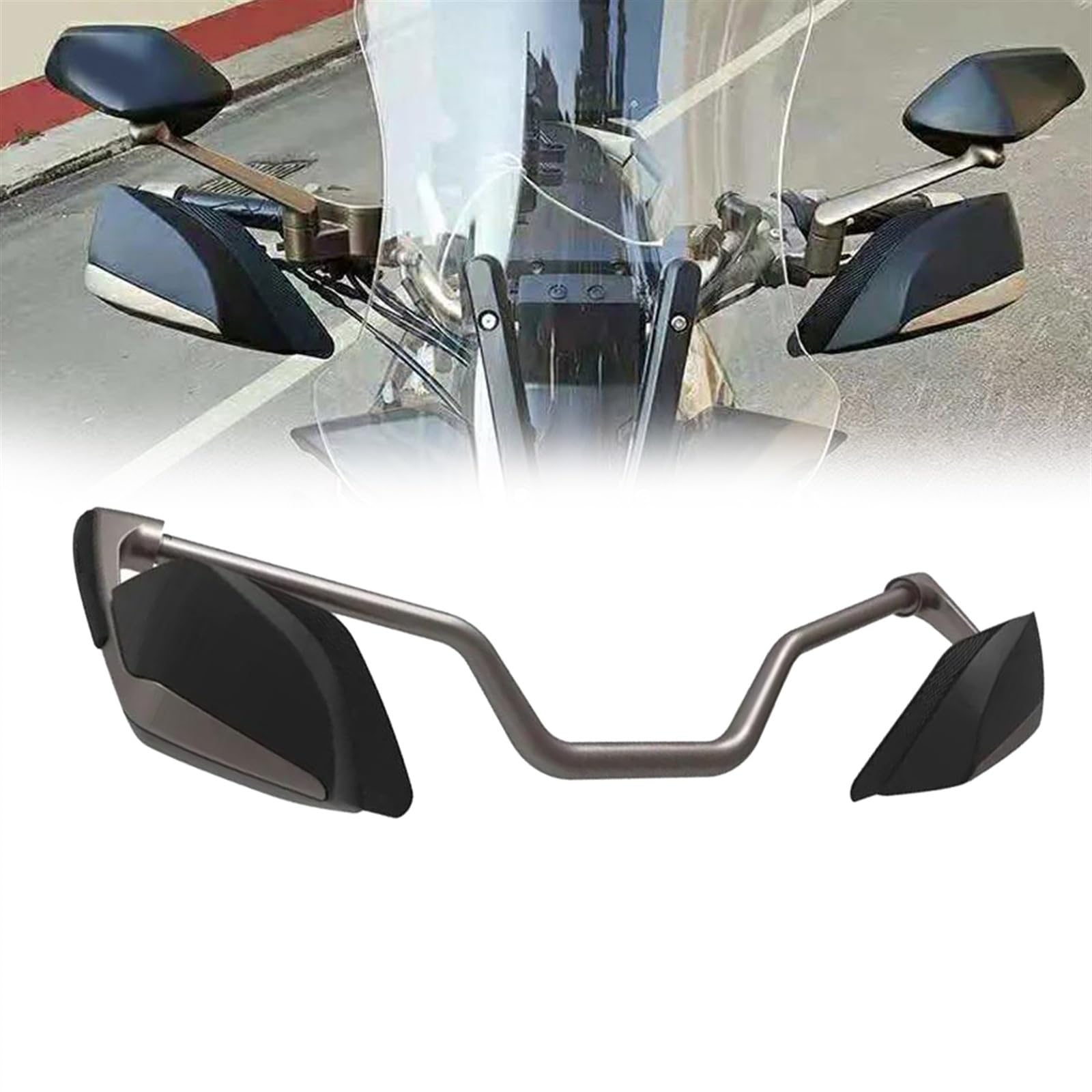 Protège-mains ZT310-T ADV fini les mains froides et leviers cassés en moto