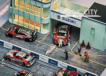 Amazon | 1/64 magic city 日本筑波メインビルディング ジオラマ