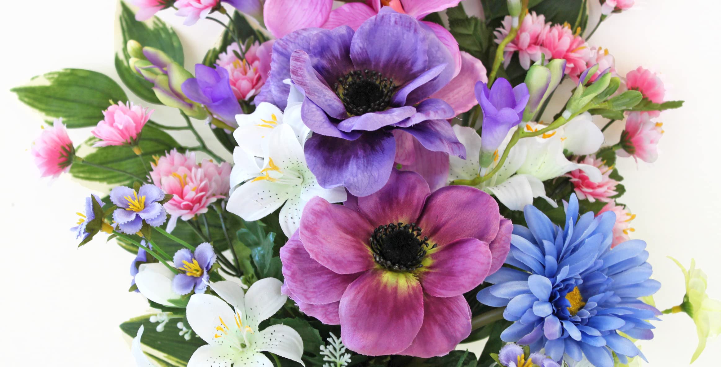 お供え花 仏花 お花のみ一対 百合 胡蝶蘭 アネモネ プリザーブド