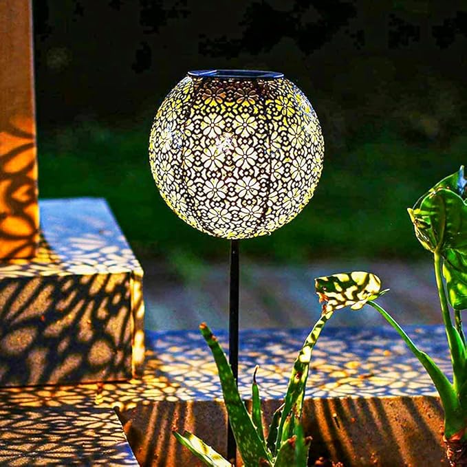 Lampada Solare Angelo Da Giardino - LED RGB Cambio Colore | Decorazione Esterna - Foto 10