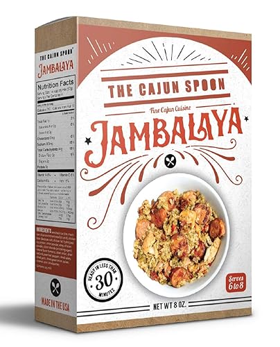 The Cajun Spoon Mezcla de Jambalaya, caja de 8 onzas