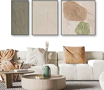 Amazon.co.jp: アートパネル 抽象 3枚セット飾り絵 ポスター 壁掛け
