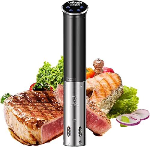 Sous Vide, Wancle 1100W Immersion Circulator, IPX7 Sous Vide Cooker,
