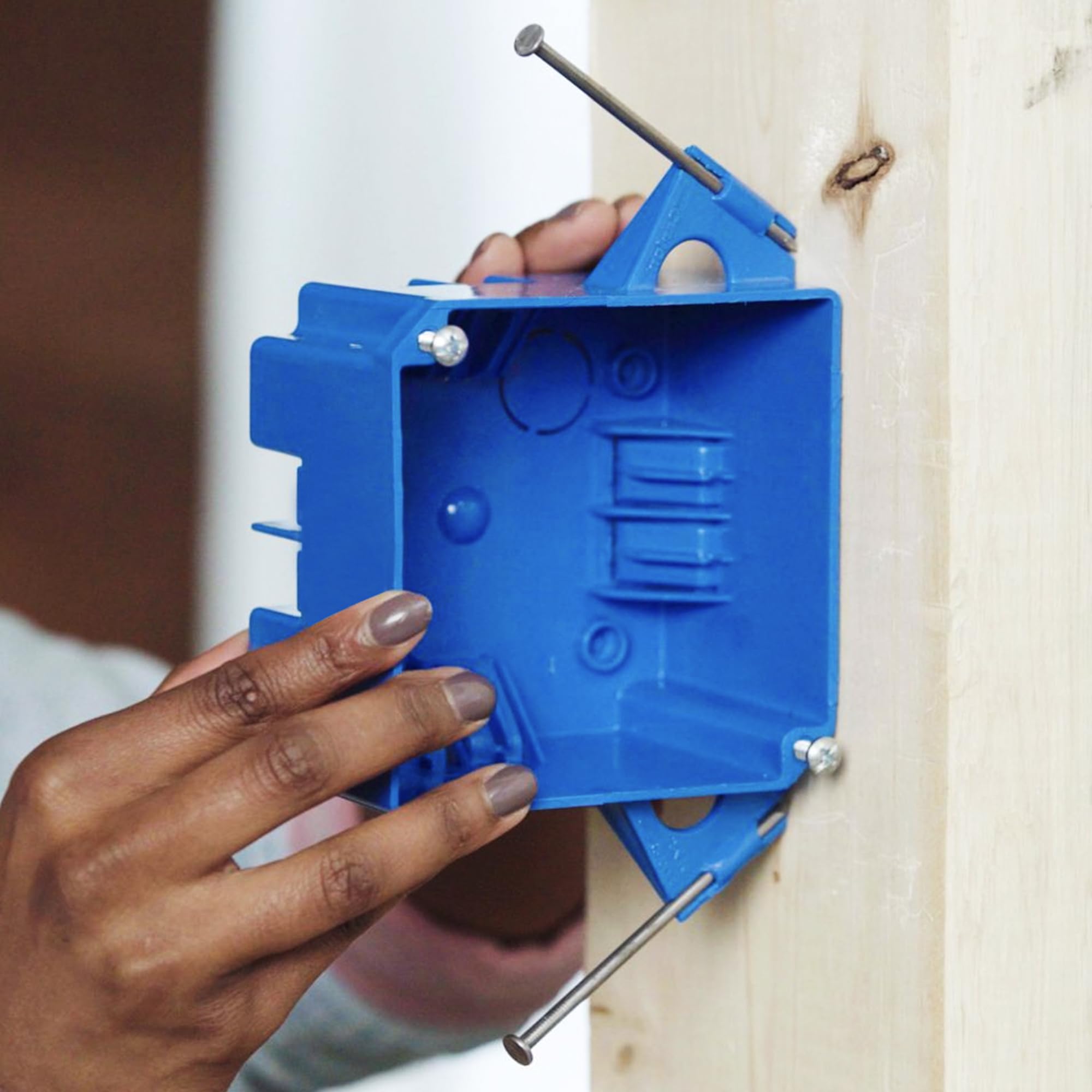 Electric Boxes For Plastic On Nail Legrand Pass & Seymour Slater New