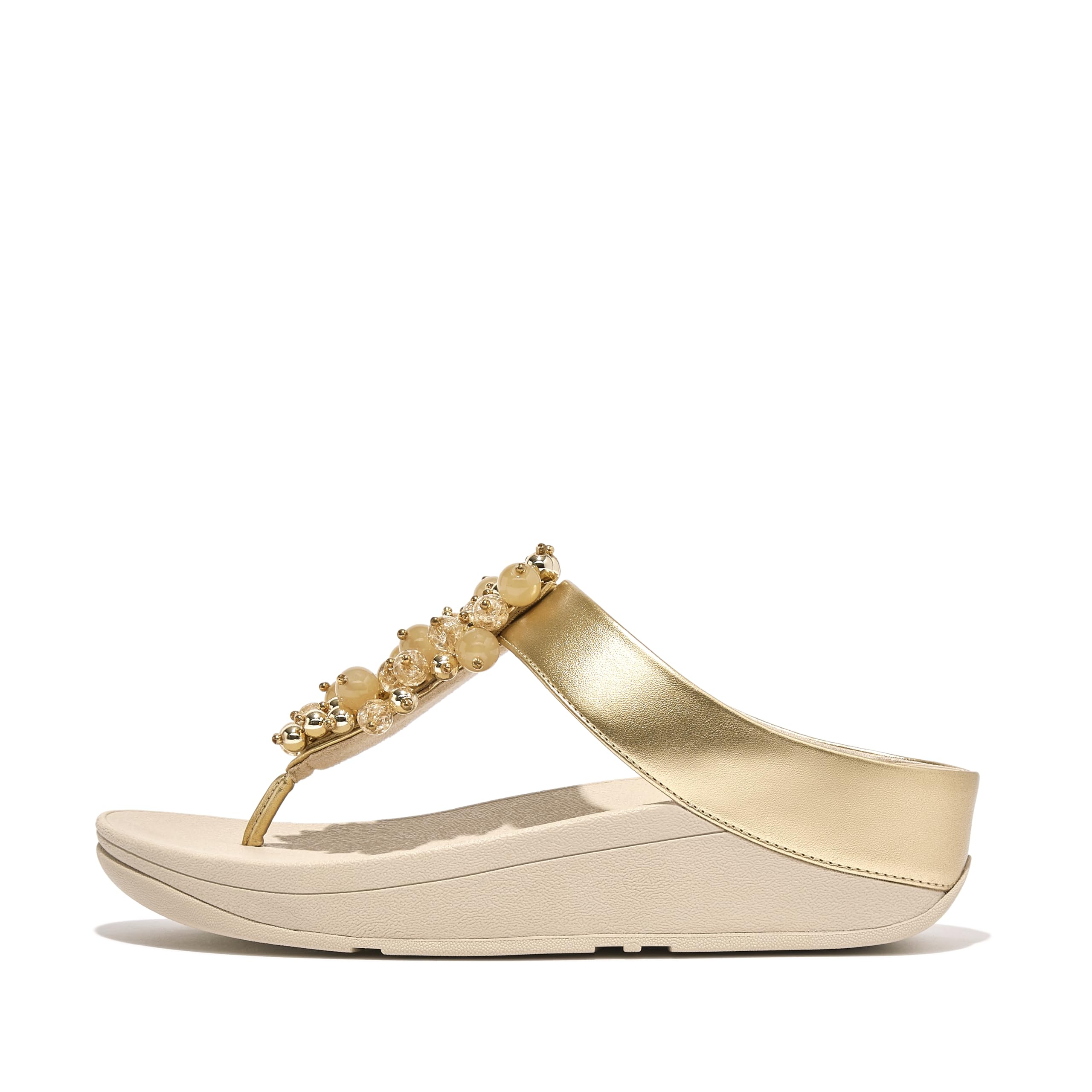 Fitflop Sandalias Fino con cuentas de bola para mujer