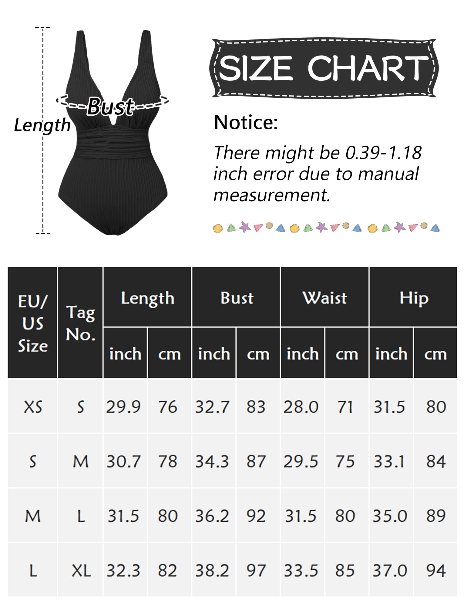 Happy Cherry - Costume da bagno intero da donna in gravidanza, costume da bagno premaman anteriore con scollo a V per nuoto, spiaggia, surf, costume da bagno estivo per fotografia - S-XL