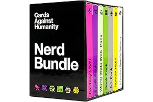 Cards Against Humanity Packs - Nerd Bundle: 6 Nerdy Themed Packs + 10 All-New Cards