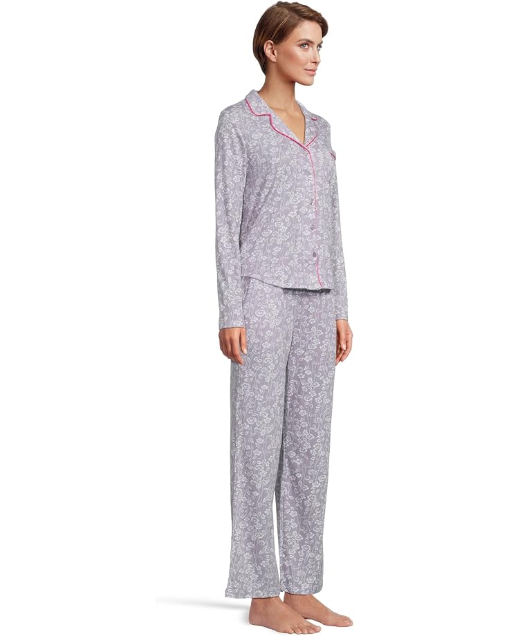 Karen Neuburger Petite Novelty Print Long Sleeve Girlfriend Pajama Set - #2 of 4