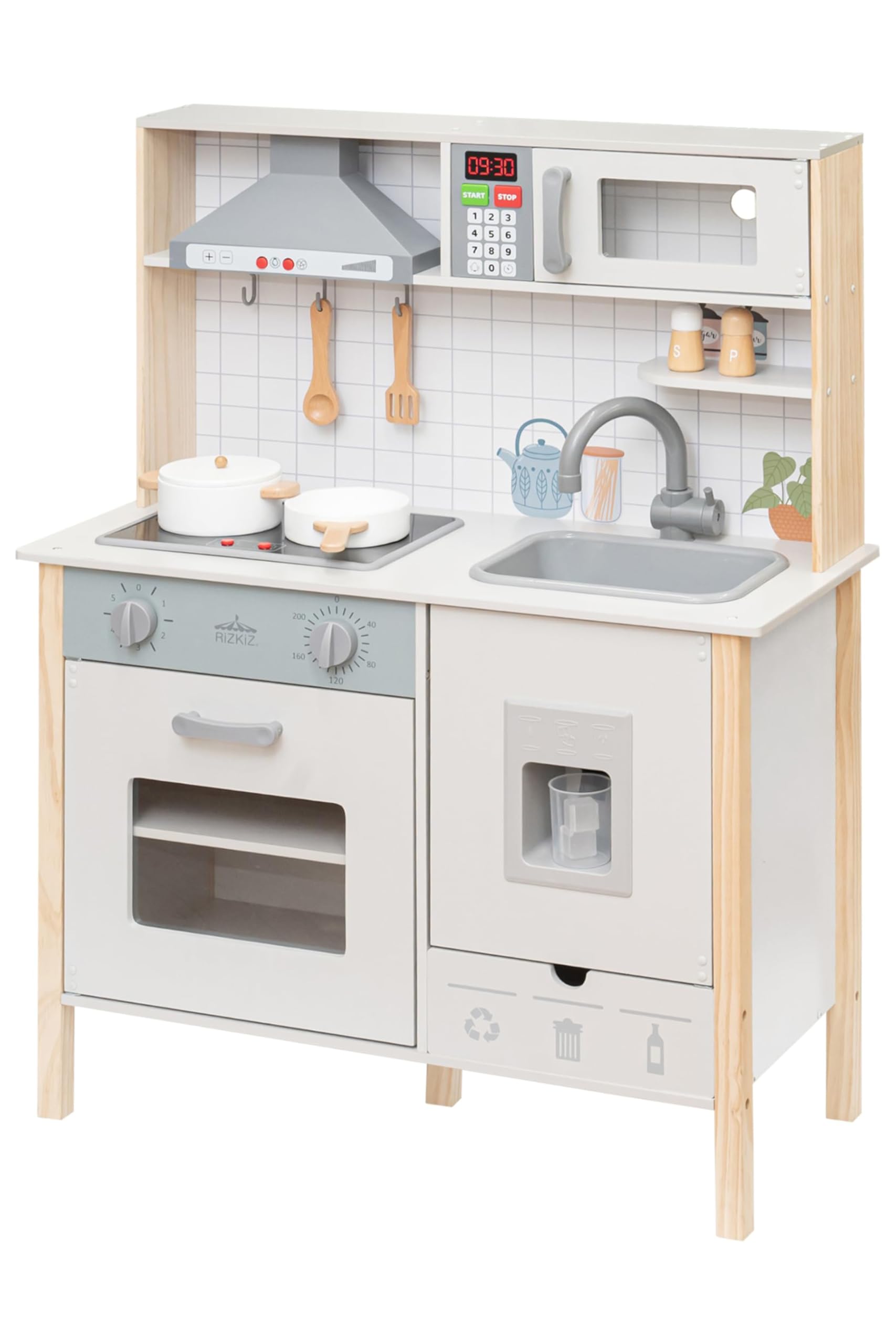 Amazon | RiZKiZ ままごと おままごと キッチン セット 子供