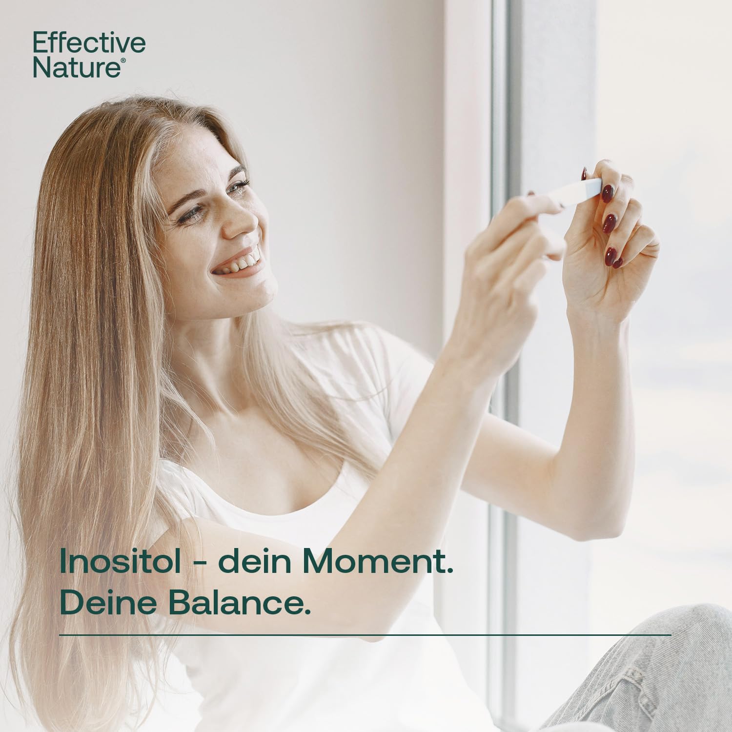 effective nature Inositol Tabletten 120 Stück - Myo & D-Chiro im Optimalen Verhältnis - Mit 400 µg Folsäure & 1,4 mg Vitamin B6 pro Tagesdosis - Vegan