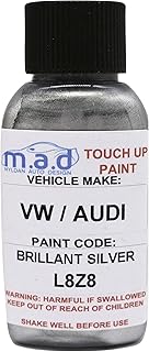 MYLDAN AUTO DESIGN TOUCH UP PAINT FOR AUDI L8Z8 BRILLIANT SILVER WHEEL TOUCH UP KIT 30ML RS4 RS5 TTRS A3 A4 A5 A6 TT