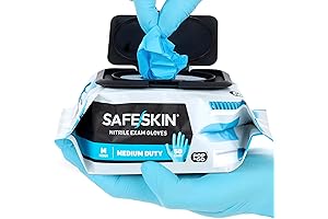 SAFESKIN Disposable Nitrile Gloves: Your Versatile Guard