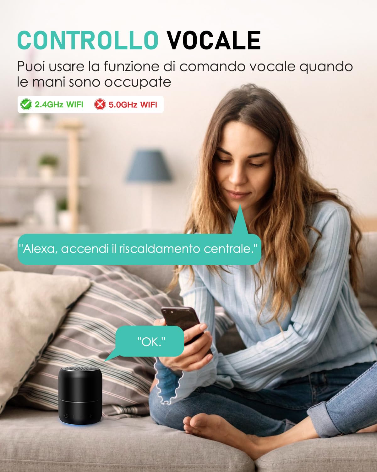 GreenSun Presa Intelligente Wifi - Presa Smart PV Consumo Energia Bidirezionale Compatibile con Alexa Comandata Timer Programmabile con Tuya Smart Life Tempo di Preselezione 2.4GHz 4PC