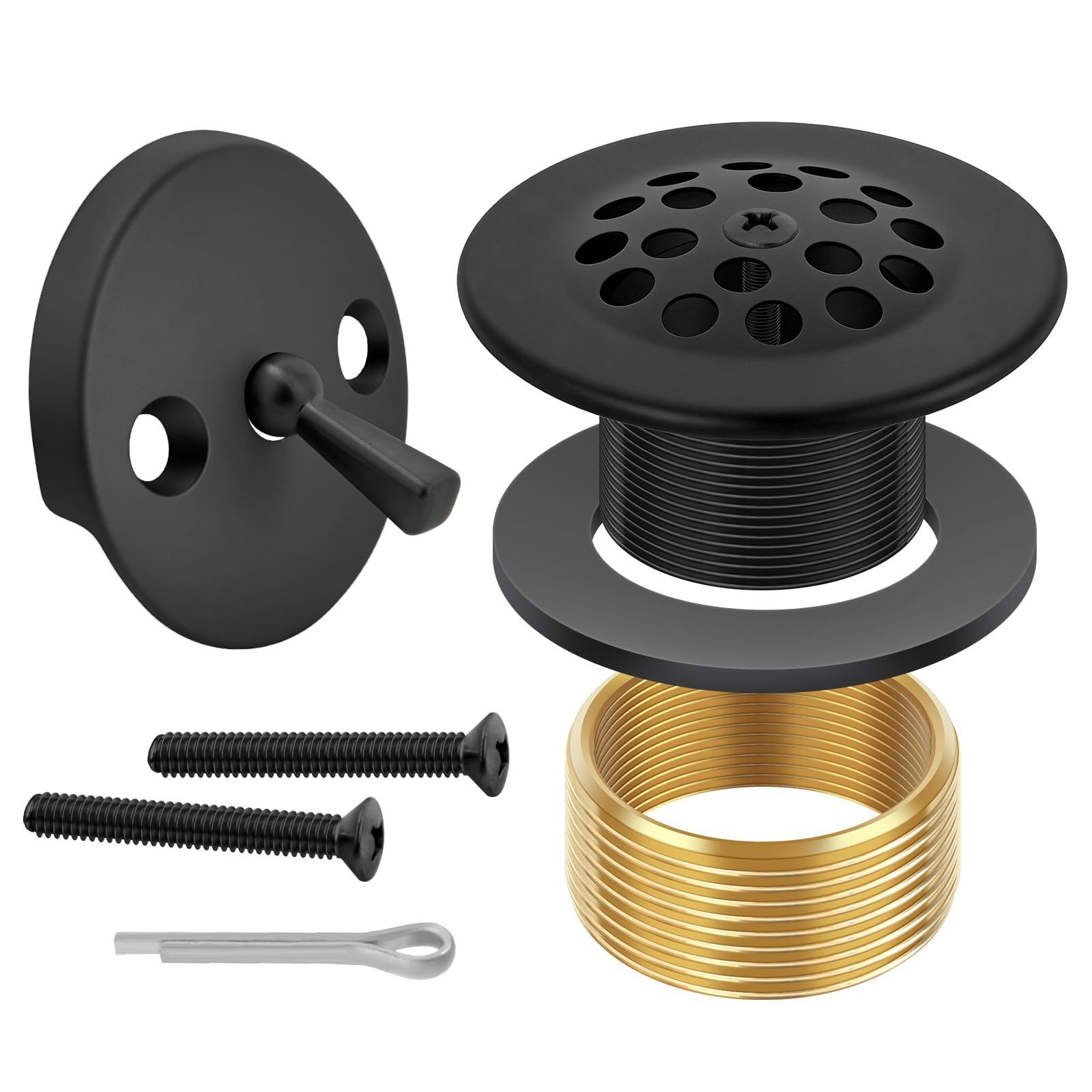 Bathroom Drain Cover Stopper Basins Drains Filter Adapter Hair Catcher Shower Sink Strainer Bath Stopper Bathroom Plug Replacement