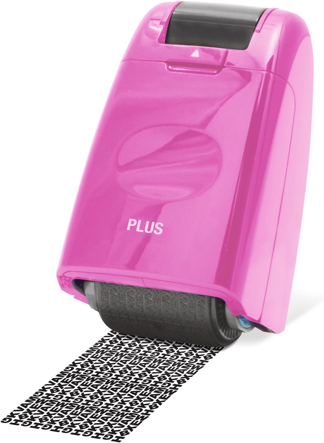 Japan, Guard-Your-ID Camouflage Roller Stamp in Pink, 1 Piece Pack (1 x 1 Stamp)