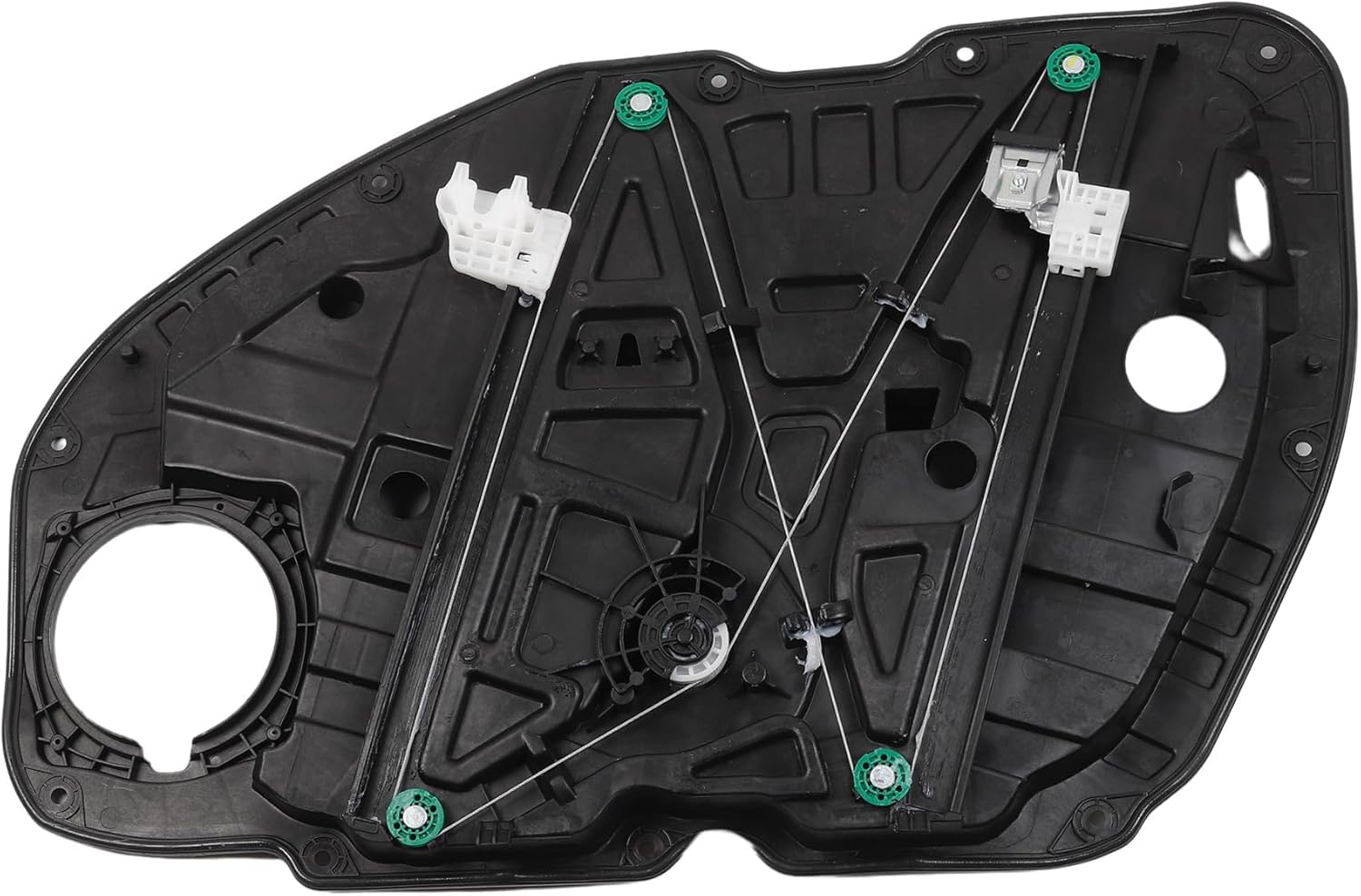 Dasbecan Front Left Driver Side Power Window Regulator with Panel Compatible with Kia Optima K5 2016-2021 Replaces 82471-D4000 82471-D5000 Without Motor