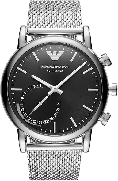 人気が高い エンポリオアルマーニ ハイブリッドスマートウォッチ