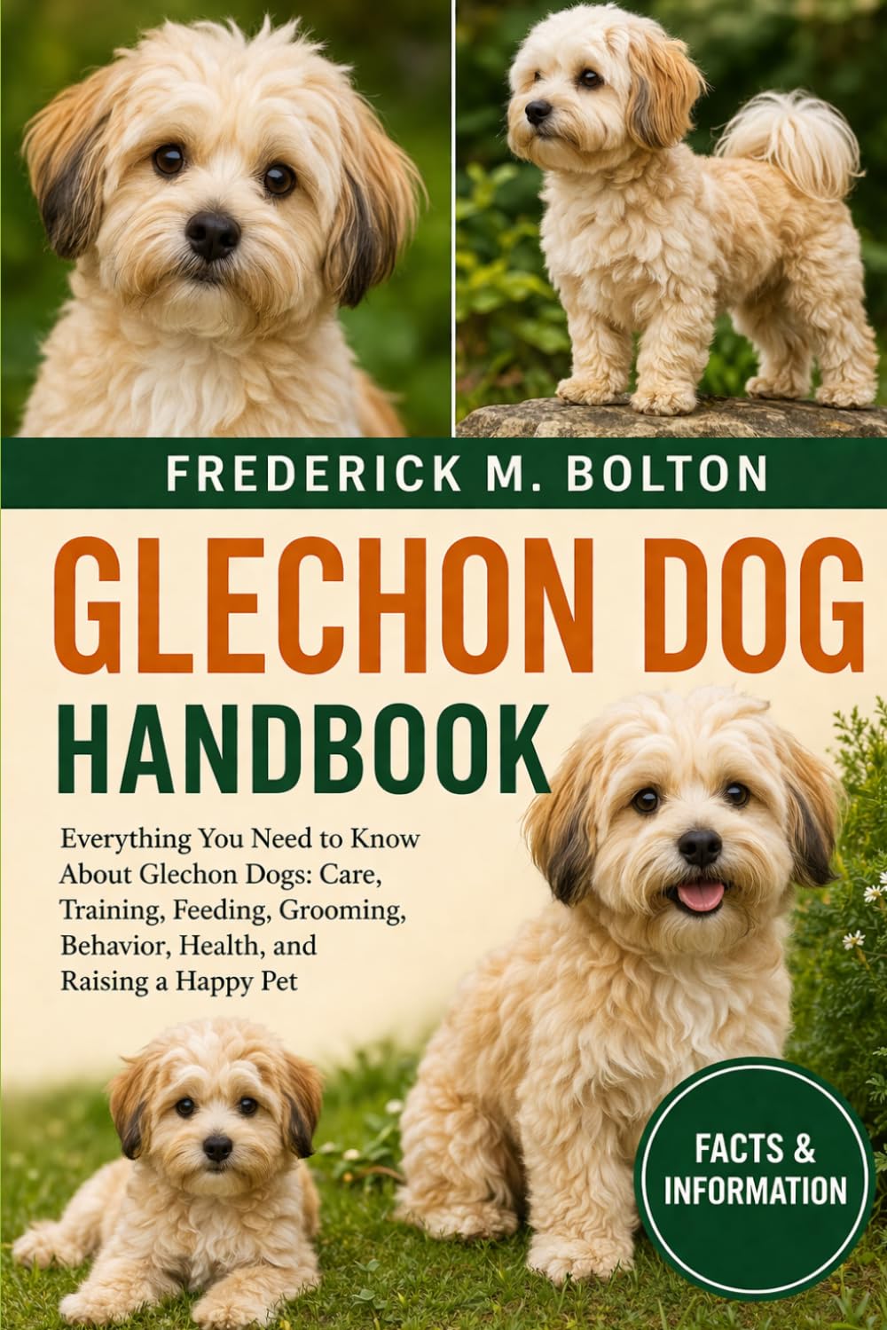 GLECHON DOG HANDBOOK: Everything You Need to Know About Glechon Dogs: Care, Training, Feeding, Grooming, Behavior, Health, and Raising a Happy Pet