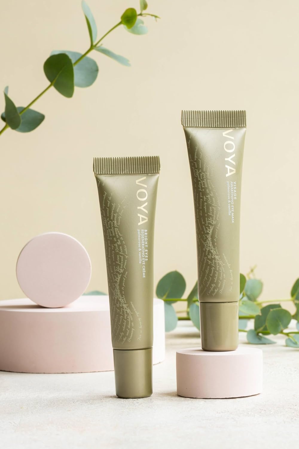 Voya Visage Awakening Eye Mask, gel formula, organic, eye gel, 15ml