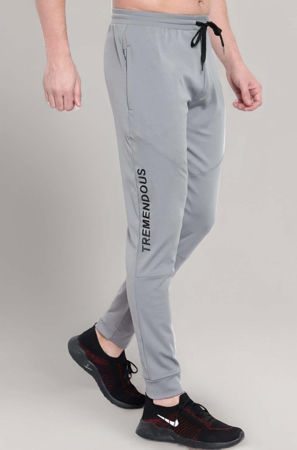 BLUE STAR SHARK Men's Slim Fit Track Pants – Joggers for Running, Gym, Sports, and Casual Wear | Multipurpose Activewear Lower for Men & Boys | Stylish Summer Trousers & Night Pants