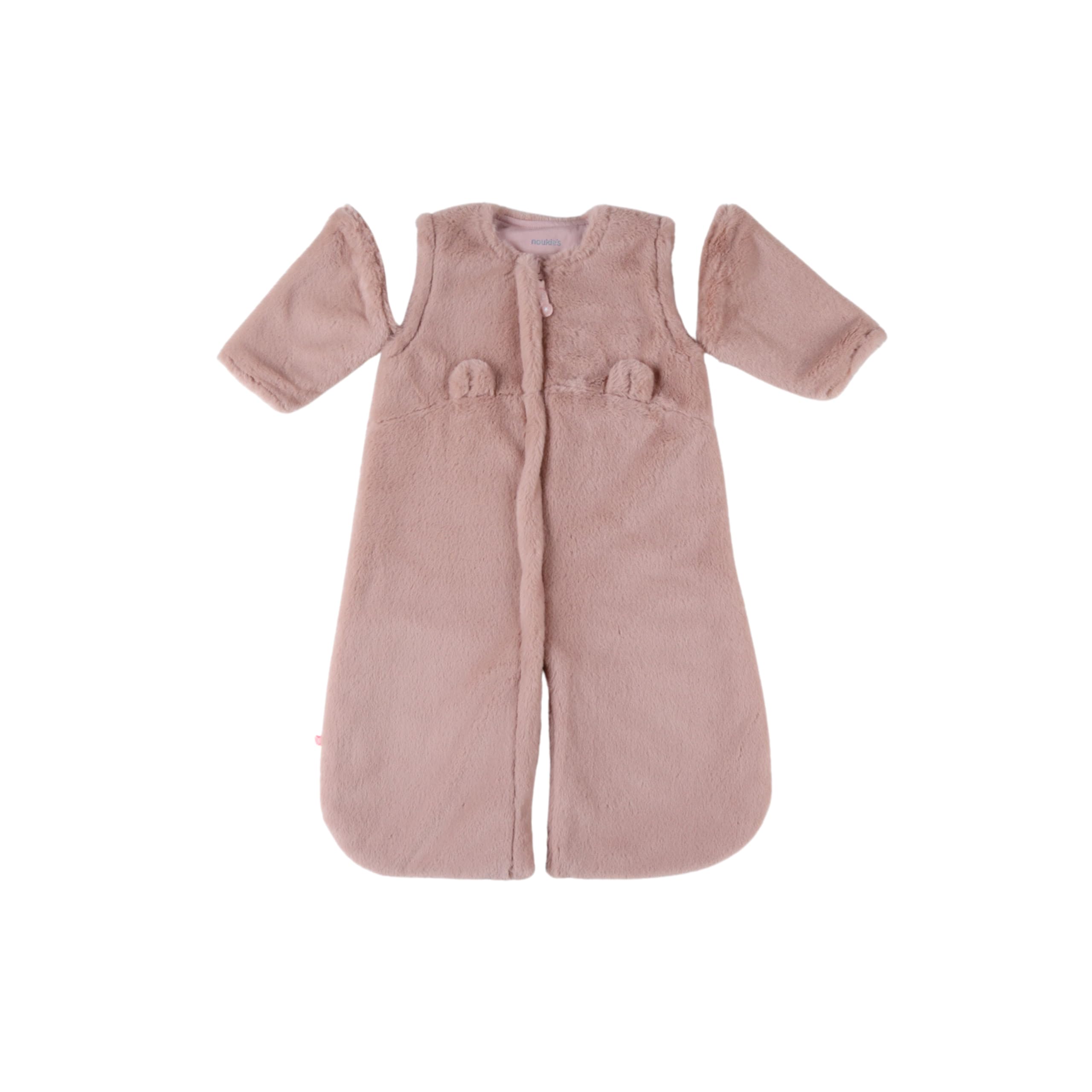 Noukie's - Sacco nanna invernale 6-24 mesi (100 cm) - Sacco nanna TOG da 2 a 3,5 - Groloudoux rosa chiaro